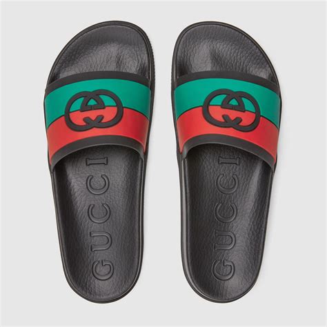 ebay mens gucci sliders|men Gucci slides size 10.